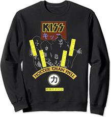 KISS - Hotter Than Hell Sweatshirt : Affiliate Product | CFF Radio