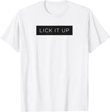 KISS - Lick It Up Block T-Shirt White : Affiliate Product | CFF Radio