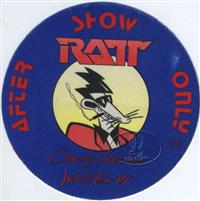 RATT - Dancing Undercover (1987 Tour Backstage Pass Blue) : Affiliate Product | CFF Radio