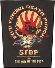 Five Finger Death Punch - The Way Of The Fist Back Patch : Affiliate Product | CFF Radio