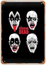 Kiss Hot In The Shade 1990 Pull The Trigger Of My Love Gun Poster Tin Wall Decor 8x12 inch : Affiliate Product | CFF Radio