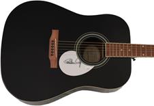 PAUL STANLEY SIGNED AUTOGRAPH FULL SIZE GIBSON EPIPHONE ACOUSTIC GUITAR W/ JAMES SPENCE AUTHENTICATION JSA COA : Affiliate Product | CFF Radio