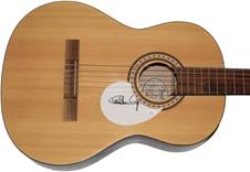 PAUL STANLEY SIGNED AUTOGRAPH FULL SIZE FENDER ACOUSTIC GUITAR W/ JAMES SPENCE AUTHENTICATION JSA COA : Affiliate Product | CFF Radio