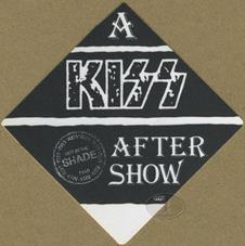 KISS 1990 Hot In The Shade Tour Backstage Pass ASO Blk : Affiliate Product | CFF Radio