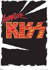 Kiss Band Merchandise Animalize Album Merch Heavy Metal Music Retro Vintage 70s Kiss Poster Cool Psychedelic Trippy Hippie Decor UV Light Reactive Black Light Eco Black light Laminated Poster Sign : Affiliate Product | CFF Radio