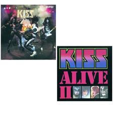 Alive I and Alive II - Kiss Greatest Hits Live Album Bundling CD : Affiliate Product | CFF Radio