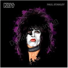 Paul Stanley of KISS [Vintage Version] Art Giclee' by David E. Wilkinson : Affiliate Product | CFF Radio