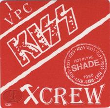 KISS 1990 Hot In The Shade Tour Backstage Pass Crew Red : Affiliate Product | CFF Radio