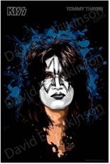 The Wilkinson Gallery KISS Tommy Thayer Large Format Art Giclee - Vintage Design : Affiliate Product | CFF Radio