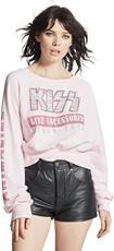 RECYCLED KARMA Women KISS Animalize Crop Sweatshirt : Affiliate Product | CFF Radio