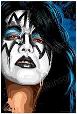 The Wilkinson Gallery KISS Ace Frehley Large Format Art Giclee - Modern Design : Affiliate Product | CFF Radio