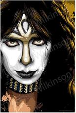 The Wilkinson Gallery KISS Vinnie Vincent Large Format Art Giclee - Modern Design : Affiliate Product | CFF Radio