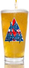 Def Leppard - Digitally Printed Color Logo pint glass : Affiliate Product | CFF Radio