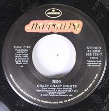 KISS 45 RPM CRAZY CRAZY NIGHTS / NO NO NO : Affiliate Product | CFF Radio