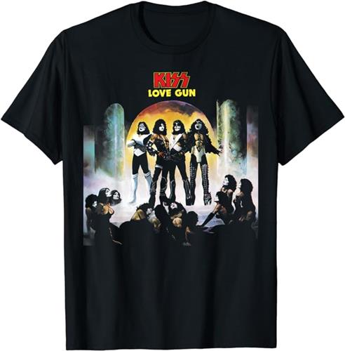 KISS - 1977 Love Gun T-Shirt : Amazon Product Link | CFF Radio