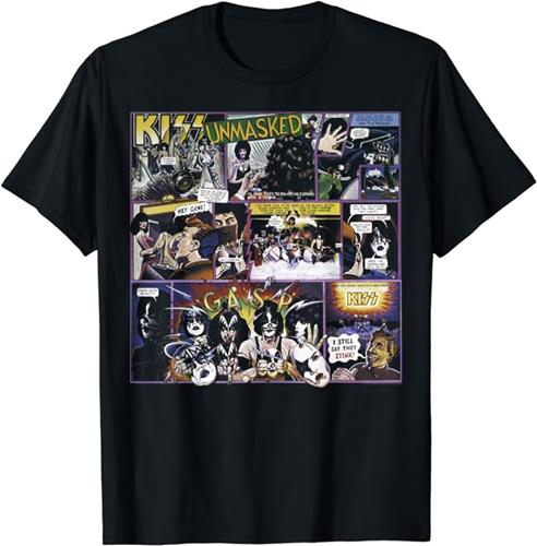 KISS - 1980 Unmasked T-Shirt : Amazon Product Link | CFF Radio