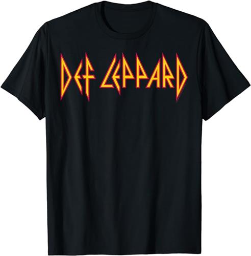 Def Leppard - Classic Logo T-Shirt : Amazon Product Link | CFF Radio