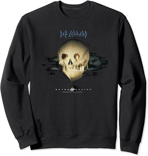 Def Leppard - Retro Active Album Sweatshirt : Amazon Product Link | CFF Radio