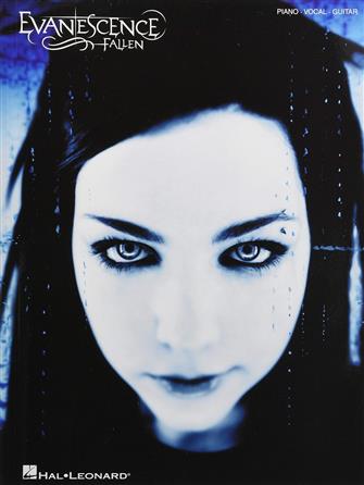 Evanescence - Fallen Paperback – Piano/Vocal/Guitar Artist Songbook : Amazon Product Link | CFF Radio