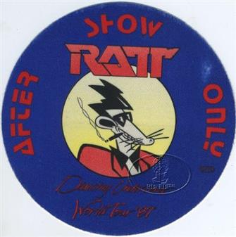 RATT - Dancing Undercover (1987 Tour Backstage Pass Blue) : Amazon Product Link | CFF Radio