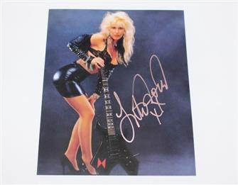 Lita Ford - Dangerous Curves (Authentic Sugned Autograph 8x10 Glossy Photo) : Amazon Product Link | CFF Radio