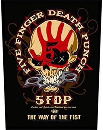 Five Finger Death Punch - The Way of the Fist - Back Patch : Amazon Product Link | CFF Radio