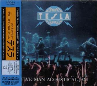 Tesla - Five Man Acoustical Jam CD Japanese Import : Amazon Product Link | CFF Radio