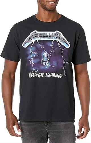 Metallica Unisex-Adult Ride The Lightning T-shirtT : Amazon Product Link | CFF Radio