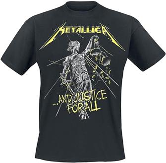 Metallica - ...And Justice For All T-Shirt : Amazon Product Link | CFF Radio