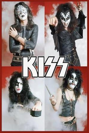 Kiss Rock Band Music Notebook Birthday Reminder : Amazon Product Link | CFF Radio