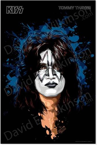 The Wilkinson Gallery KISS Tommy Thayer Large Format Art Giclee - Vintage Design : Amazon Product Link | CFF Radio