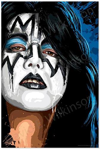 The Wilkinson Gallery KISS Ace Frehley Large Format Art Giclee - Modern Design : Amazon Product Link | CFF Radio