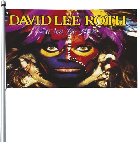 David Lee Roth - Eat 'Em And Smile (3x5ft Flag) : Amazon Product Link | CFF Radio