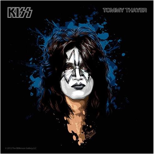 Tommy Thayer of KISS Art Giclee' by David E. Wilkinson : Amazon Product Link | CFF Radio