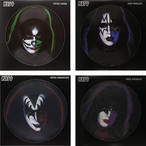 Peter Criss - Ace Frehley - Gene Simmons - Paul Stanley - Kiss 4 Vinyl LP Album Bundling - 180 Gram : Amazon Product Link | CFF Radio