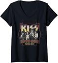 Womens KISS - Love Gun Tour 1977 V-Neck T-Shirt : Amazon Product Link | CFF Radio