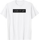 KISS - Lick It Up Block T-Shirt White : Amazon Product Link | CFF Radio