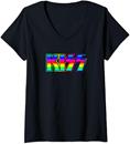 KISS - Crazy Night Logo Women's  V-Neck T-Shirt : Amazon Product Link | CFF Radio