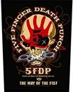 Five Finger Death Punch - The Way of the Fist - Back Patch : Amazon Product Link | CFF Radio