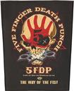 Five Finger Death Punch - The Way Of The Fist Back Patch : Amazon Product Link | CFF Radio