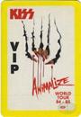 KISS 1984/85 Animalize VIP Backstage Pass : Amazon Product Link | CFF Radio