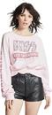 RECYCLED KARMA Women KISS Animalize Crop Sweatshirt : Amazon Product Link | CFF Radio
