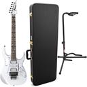 Ibanez JEMJRWH Steve Vai Signature 6-String Electric Guitar - White (With case and stand) : Amazon Product Link | CFF Radio