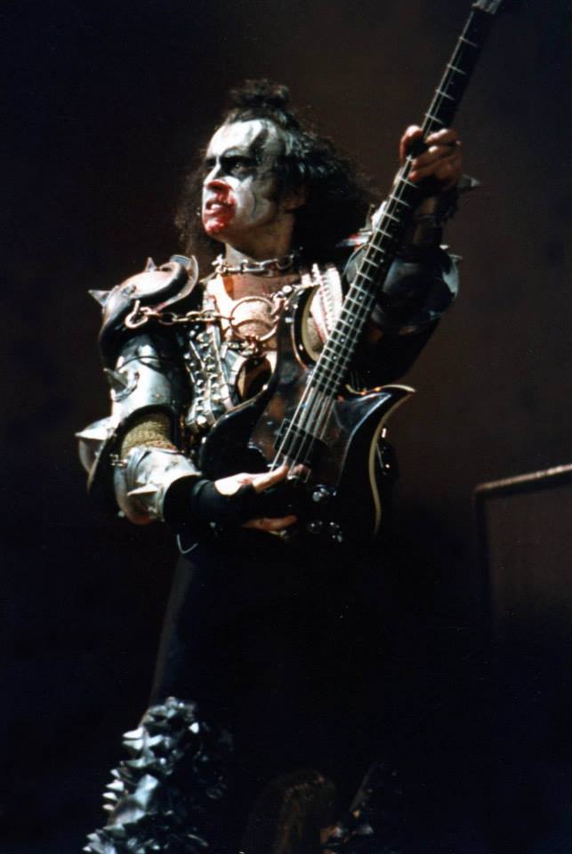 Gene Simmons cool Photo live at the Cobo Hall 1983. : Concert Image | CFF Radio