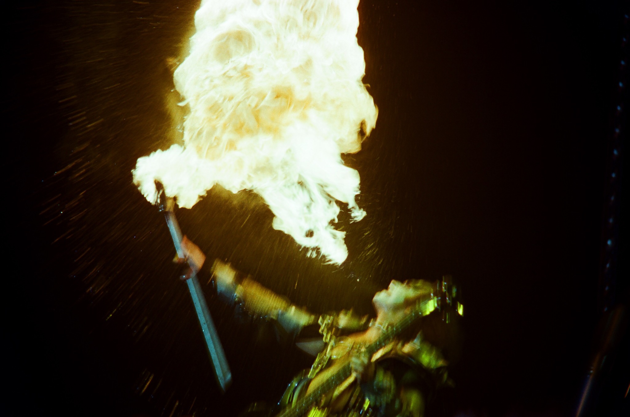 Gene Simmons Breathing Fire live at the Cobo Hall 1983. : Concert Image | CFF Radio