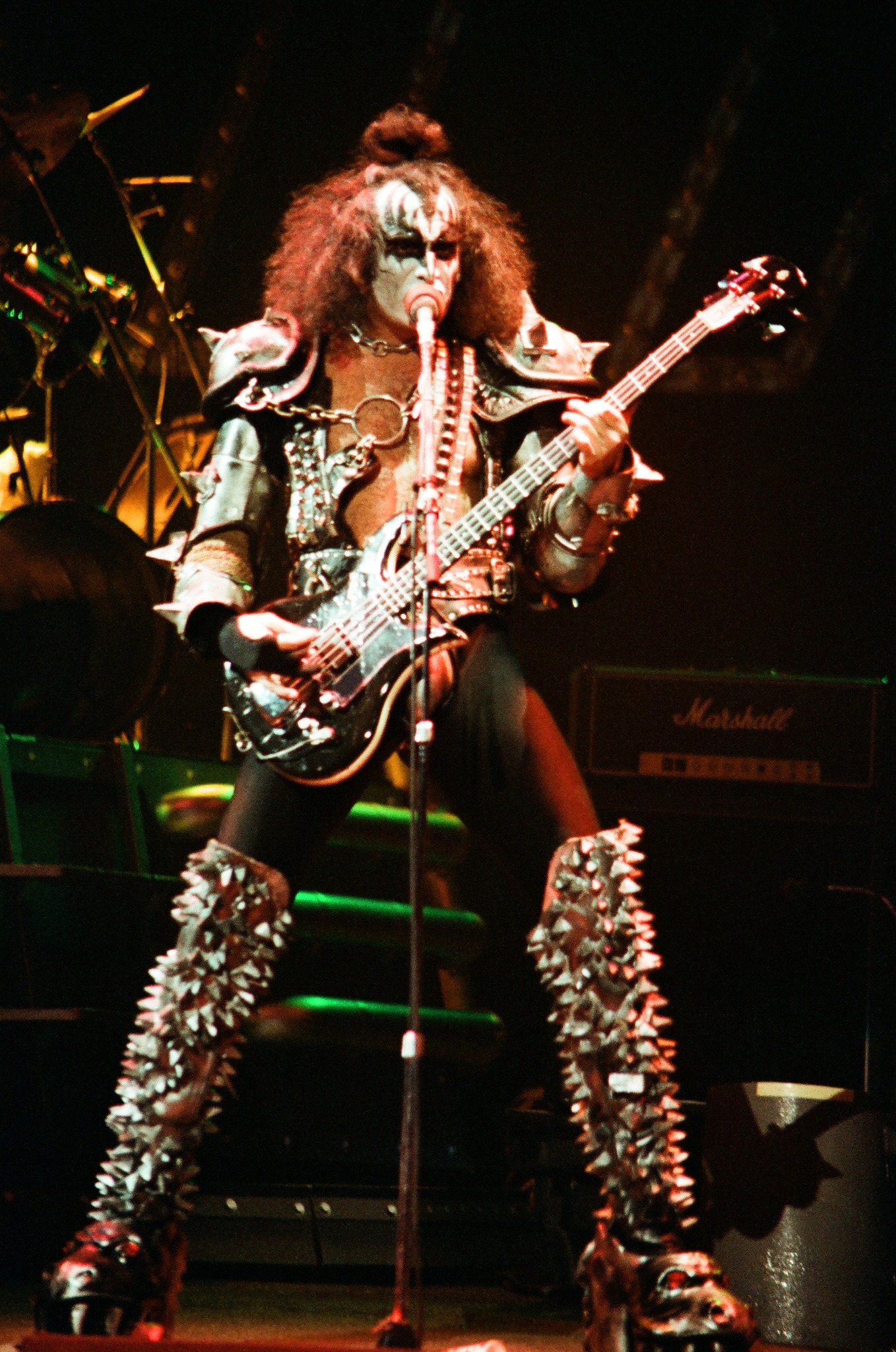Gene Simmons singing live at the Cobo Hall 1983. : Concert Image | CFF Radio